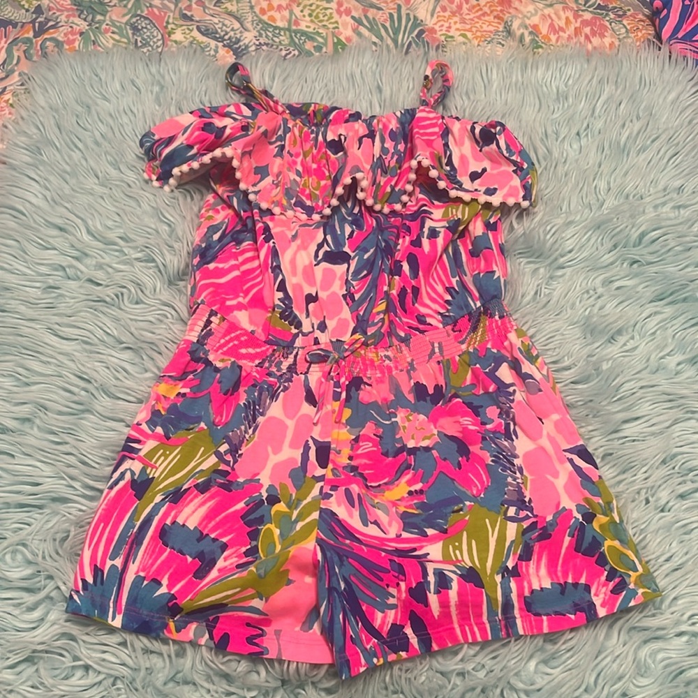 Lilly Pulitzer Girls Romper size Large